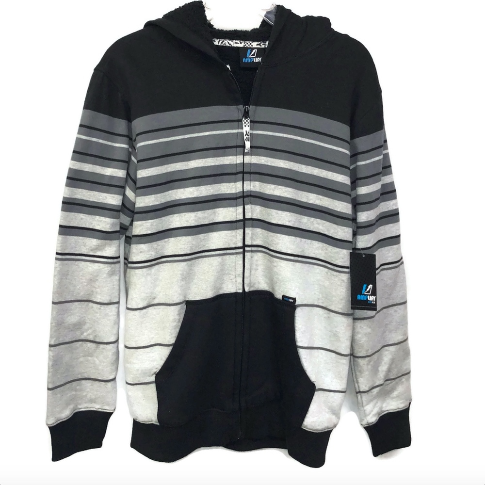 Youth Boys XL Amplify Zip Up Hoodie Sweatshirt